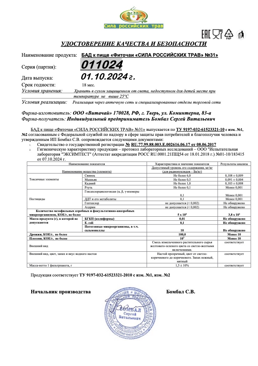 Паспорт №102024